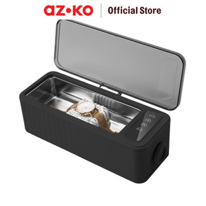 [EZO.0800766] AZKO Klaz 460 ml Disinfeksi Pembersih Ultrasonik - Hitam Ultrasonic Digital Cleaner Alat Kebersihan Mesin Pengangkat Kotoran