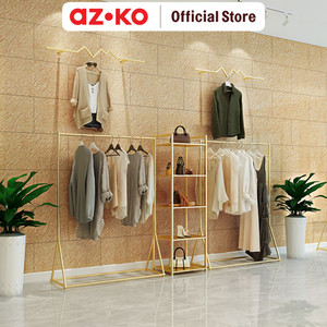 [EZO.0800772] AZKO Forhom 60X30 cm Stiker Dinding Marble - Krem Beige Wall Sticker Dekorasi Rumah Tempel Hiasan Tembok Motif Home Interior Decoration