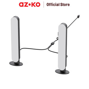 [EZO.0800775] AZKO Eglare Lampu Meja Led Bar Rgb Dengan Remote - Hitam Decorative Table Lamp Lampu Dekorasi Meja Serbaguna Alat Penerangan Indoor Lampu Tidur Aesthetic