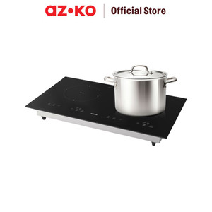 [EZO.0800807] AZKO Kris Kompor Listrik 2 Tungku 3500 watt - Hitam Electric Stove Kompor Elektrik 2 Tungku Perlengkapan Dapur Alat Masak