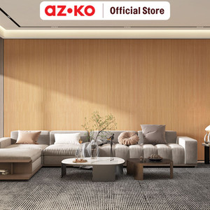 [EZO.0800826] AZKO Forhom 60X300 cm Panel Dinding Roll Motif Kayu - Oak Wallpanel Pelapis Dinding Interior Dinding Indoor