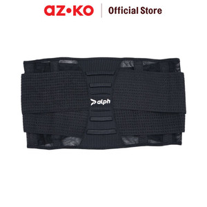 [EZO.0800832] AZKO Alph Penopang Pinggang - Hitam Waist Support Pendukung Pinggang Perlengkapan Kesehatan