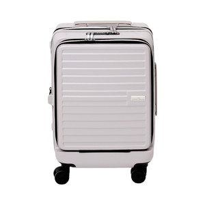 [EZO.0800841] AZKO Legend Walker Malibu Koper Pc & Abs - Putih Ivory Hardcase Luggage Koper Kabin Dengan Tsa Tas Jalan-Jalan Travel Bag Tas Roda