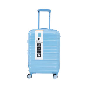 [EZO.0800842] AZKO Passport Blythe Koper Pc & Abs Tsa Lock - Biru Hardcase Luggage Koper Kabin Dengan Tsa Tas Jalan-Jalan Travel Bag Tas Roda