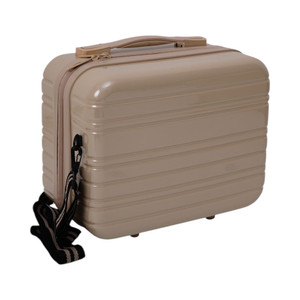 [EZO.0800847] AZKO Passport Blythe Koper Make Up Pc & Abs Beauty Case Koper Kosmetik Tas Make Up Travel Bag