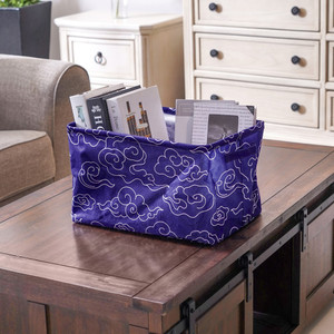[EZO.0800862] AZKO Stora Kotak Penyimpanan Fabric Storage Basket Wadah Penyimpanan Serbaguna Tempat Simpan Barang