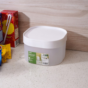 [EZO.0800868] AZKO Stora Kotak Penyimpanan Frosted Modular Kotak Serbaguna Plastik Wadah Simpan Storage Box Dengan Handle Boks Organizer