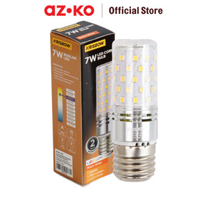 [EZO.0800884] AZKO Krisbow Bohlam Led Corn E27 7 watt Warm White - Kuning Bulb Lampu Cahaya Putih Indoor Outdoor Light Led Light Bolam