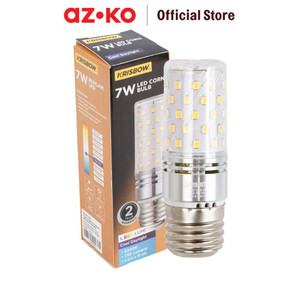 [EZO.0800887] AZKO Krisbow Bohlam Led Corn E27 7 watt Cool Daylight - Putih Bulb Lampu Cahaya Putih Indoor Outdoor Light Led Light Bolam
