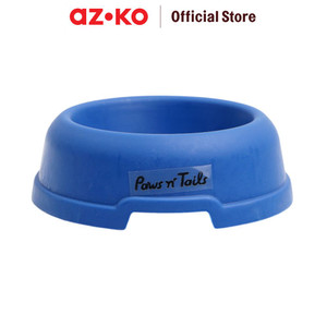 [EZO.0800909] AZKO Paws N Tail Pet Bowl Antislip Small Blue Wadah Makanan Anabul Anjing Kucing Pet Food Bowl Perlengkapan Makan Hewan Peliharaan
