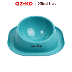 [EZO.0800915] AZKO Paws N Tail Pet Bowl Leak-Proof Medium Tosca Wadah Makanan Anabul Anjing Kucing Pet Food Bowl Perlengkapan Makan Hewan Peliharaan