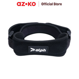 [EZO.0800928] AZKO Alph Patella Protector Gel Black Knee Support Penopang Lutut Perlengkapan Olahraga Alat Kesehatan
