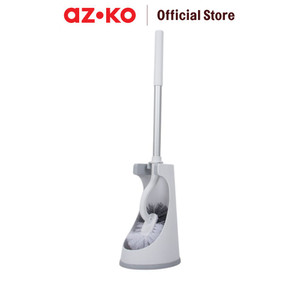 [EZO.0800946] AZKO Proclean Toilet Brush W/Base Bathroom Brush Sikat Wc Serbaguna Alat Kebersihan Pembersih Kamar Mandi