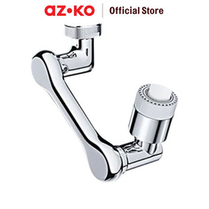 [EZO.0800950] AZKO Fosa Keran Extender Rotation - Silver Chrome Kitchen Sink Faucet Peralatan Dapur Kran Air Wastafel Water Tap