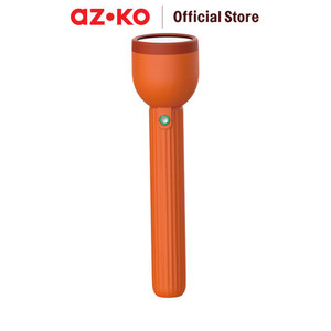 [EZO.0800957] AZKO Powerlite Senter Rechargeable 3 watt 300 lumens - Merah Flashlight Emergency Lamp Lampu Camping Portable Travel Light Lampu Darurat Cadangan