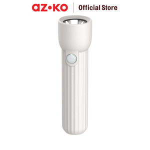 [EZO.0800959] AZKO Powerlite Senter Rechargeable 2 watt 60 lumens - Putih Flashlight Emergency Lamp Lampu Camping Portable Travel Light Lampu Darurat Cadangan