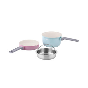 [EZO.0800977] AZKO Kris Set Piccolo Perlengkapan Masak Cookware Set Saucepan Panci Steamer Peralatan Masak Kitchen Tools