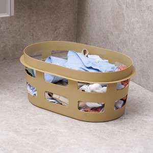 [EZO.0800988] AZKO Stora Concept Keranjang Laundry Tempat Baju Pakaian Kotor Wadah Cucian Laundry Basket Perlengkapan Rumah Tangga