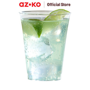 [EZO.0801020] AZKO Kris 354 ml Set 25 Pcs Gelas Plastik Disposable Gelas Sekali Pakai Plastik Cup Food Grade Wadah Minuman Peralatan Minum Drinkware
