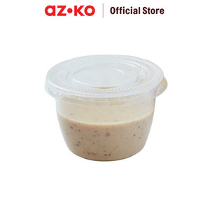 [EZO.0801023] AZKO Kris 85 ml Set 50 Pcs Wadah Saus Sekali Pakai Dengan Tutup Wadah Saos Tomat Sambel Disposable Sauce Cup Perlengkapan Dapur Peralatan Makan