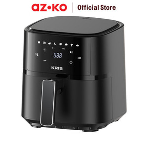 [EZO.0801033] AZKO Kris 3 ltr Air Fryer Digital 800 Watt - Hitam Alat Masak Goreng Pembuat Makanan Penggoreng Tanpa Minyak Elektronik Dapur