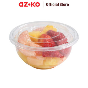 [EZO.0801040] AZKO Kris 470 ml Set 12 Pcs Wadah Makanan Disposable Round Food Container Kotak Makan Food Grade Serbaguna Tempat Makanan Sekali Pakai Food Storage Kitchenware