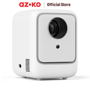 [EZO.0801045] AZKO Klaz Projector Android Version 720P B1 - Putih Proyektor Portabel Elektronik Rumah Tangga Alat Presentasi