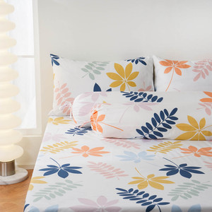 [EZO.0801063] AZKO Sleeplite Set Seprai Microfiber Flower Mila Sprei Motif Seprai Aesthetic Seprei Sheet Set Bed Sheet Aksesoris Tempat Tidur Set Sarung Bantal Sarung Guling