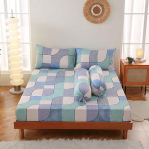 [EZO.0801071] AZKO Sleeplite Set Seprai Microfiber Abstr Dna Sprei Motif Seprai Aesthetic Seprei Sheet Set Bed Sheet Aksesoris Tempat Tidur Set Sarung Bantal Sarung Guling