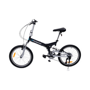 [EZO.0801100] AZKO Fdb Fingard Trent 2 Sand 7Sp Foldable Folding Bike Perlengkapan Olahraga Sepeda Compact