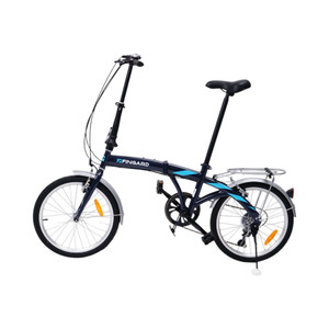 [EZO.0801110] AZKO Fingard 2 inci Sepeda Lipat Jasper 6Sp Foldable Folding Bike Perlengkapan Olahraga Sepeda Compact