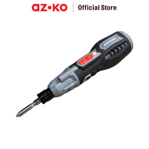 [EZO.0801130] AZKO Maxbuilt Set 4 Pcs Obeng Cordless 3.7V - Hitam Screwdriver Nirkabel Alat Perkakas Peralatan Otomotif Perlengkapan Bangunan