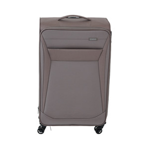 [EZO.0801166] AZKO Passport Parker Koper Nylon Tsa Lock - Cokelat Softcase Luggage Koper Kabin Dengan Tsa Tas Jalan-Jalan Travel Bag Tas Roda
