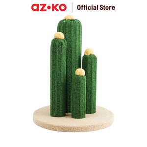 [EZO.0801182] AZKO Paws N Tail 63 cm Pohon Bermain Kucing Medium Scratcher Cactus Cat Tree Toy Mainan Cakaran Garukan Kucing Scratcher Tree Tempat Memanjat Bermain Kucing