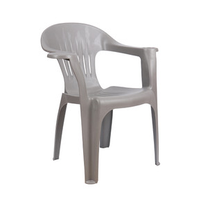 [EZO.0801234] AZKO Soleil Kursi Teras Stacking Dengan Cup Holder Balcony Chair Kursi Outdoor Serbaguna Furniture Rumah Tempat Duduk Kursi Halaman Balkon