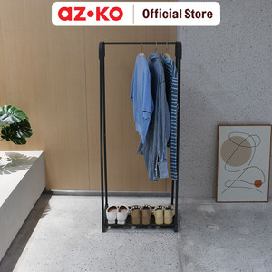 [EZO.0801248] AZKO Stora Gantungan Pakaian Single - Abu-Abu Brangkas Safety Box Fire Resistant Tempat Barang Berharga Berangkas