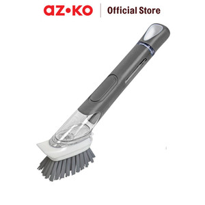 [EZO.0801277] AZKO Proclean Sikat Pembersih Dengan Dispenser Sabun - Abu-Abu Alat Kebersihan Sikat Cuci Serbaguna Multifunction Brush Perlengkapan Dapur
