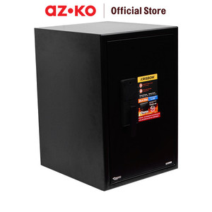 [EZO.0801301] AZKO Krisbow Griffin Brankas Tahan Api 245Slbt - Hitam Fire Safe Brangkas Safety Box Tempat Barang Berharga Berangkas