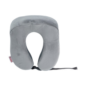 [EZO.0801342] AZKO Travel Sentry Bantal Leher Travel Perfect Rest Neck Cushion Travel Bantal Mobil U-Neck Car Pillow Sandaran Leher