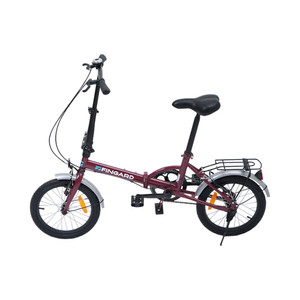 [EZO.0801348] AZKO Fingard 16 Inci Nolan Sepeda Lipat 1 Speed Foldable Folding Bike Perlengkapan Olahraga Sepeda Compact