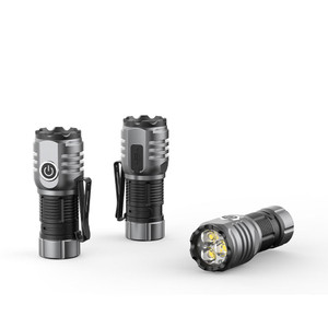 [EZO.0801353] AZKO Powerlite Senter Dengan Magnet Rechargeable Flashlight Emergency Lamp Lampu Camping Portable Travel Light Lampu Darurat Cadangan
