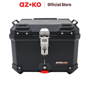 [EZO.0801404] AZKO Otto Klasse 42 ltr Box Motor Pp Square Motorcycle Box Bagasi Motor Box Penyimpanan Motor Perlengkapan Otomotif
