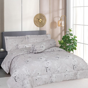 [EZO.0801433] AZKO Sleeplite Seprai Microfiber Flower Ava Sprei Motif Seprai Aesthetic Seprei Sheet Set Bed Sheet Aksesoris Tempat Tidur Set Sarung Bantal Sarung Guling