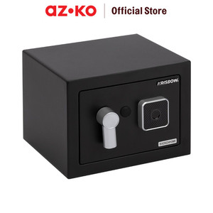[EZO.0801443] AZKO Krisbow Brankas Besi 17fp 1/3 mm - Hitam Brangkas Safety Box Tempat Barang Berharga Berangkas