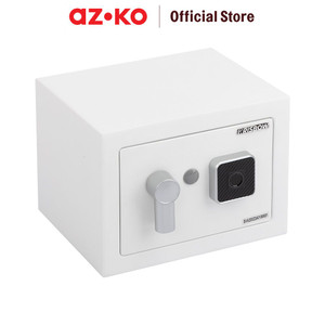 [EZO.0801444] AZKO Krisbow Brankas Besi 17fp 1/3 mm - Putih Brangkas Safety Box Tempat Barang Berharga Berangkas