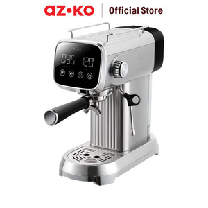 [EZO.0801449] AZKO Klaz 1.6 ltr Espresso Maker Digital Mesin Kopi Espresso Machine Alat Pembuat Minuman Kopi