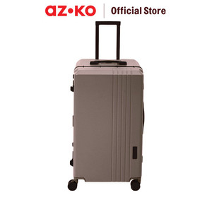 [EZO.0801499] AZKO Legend Walker 30 inci Challenger Trunk Koper Pc Tsa Lock - Cokelat Mocha Hardcase Luggage Koper Bagasi Dengan Tsa Tas Jalan-Jalan Travel Bag Tas Roda
