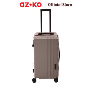 [EZO.0801500] AZKO Legend Walker 26 inci Challenger Trunk Koper Pc Tsa Lock - Cokelat Mocha Hardcase Luggage Koper Bagasi Dengan Tsa Tas Jalan-Jalan Travel Bag Tas Roda