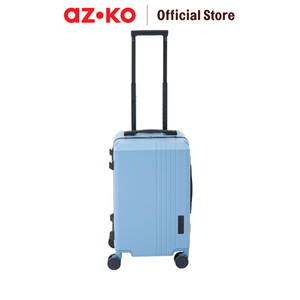 [EZO.0801503] AZKO Legend Walker 21 inci Challenger Trunk Koper Pc Tsa Lock - Biru Hardcase Luggage Koper Kabin Dengan Tsa Tas Jalan-Jalan Travel Bag Tas Roda