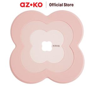 [EZO.0801510] AZKO Kris Set 3 Pcs Tatakan Tahan Panas Multifungsi - Merah Alas Wajan Serbaguna Pelindung Meja Kitchen Tools Perlengkapan Dapur